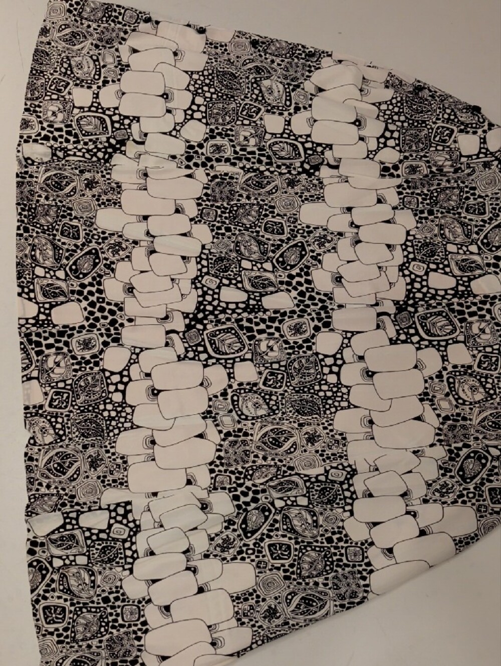 True Vintage Leo Narducci Mod 70s Black & White Long Sleeve Shirt Dress Not Perf - Picture 16 of 16